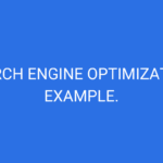 Search engine optimization example