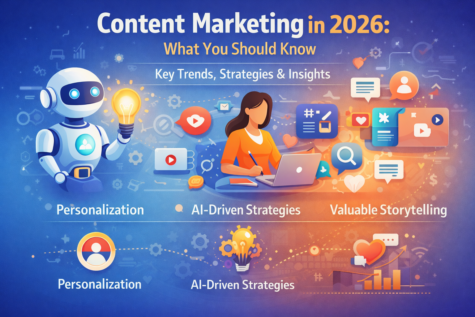 Content Marketing in 2026 explores key trends, strategies and insights you need to create impactful, audience-focused content that drives growth.