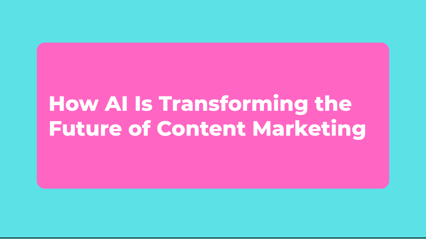 AI in content marketing