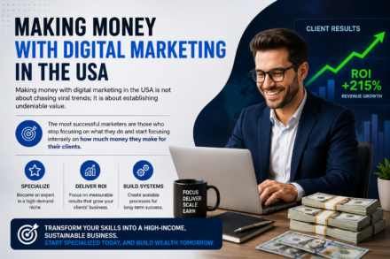 How to make money with digital marketing in the USA digital marketing in the USA